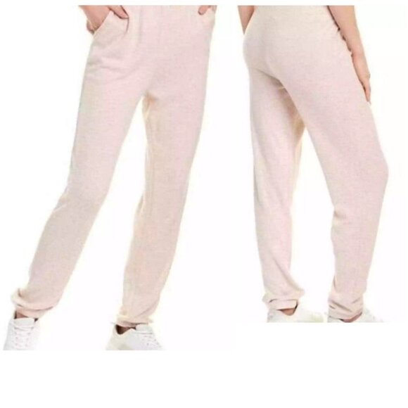 H By Halston Womens Pink Jogger Pants Drawstring Elastic Waist Size XL NWT - Picture 2 of 12